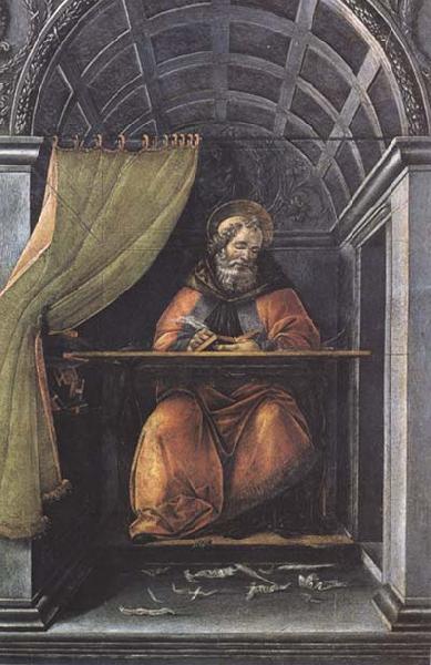 Sandro Botticelli St Augustine in his Study oil painting image